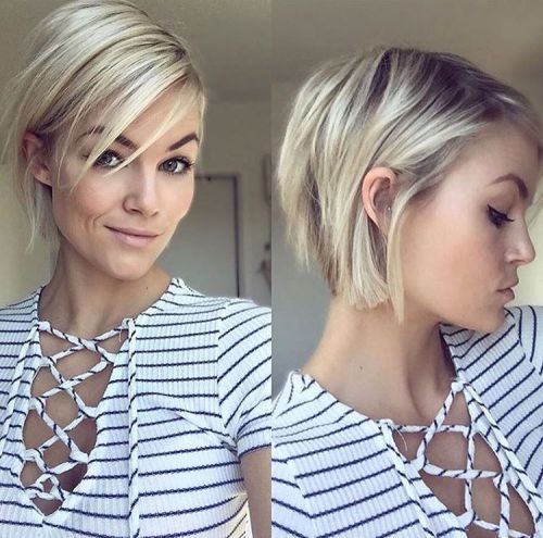 50 Trendy Short Blonde Frisuren und Haarschnitte  