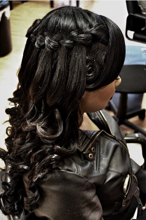 50 Superb Black Hochzeit Frisuren  