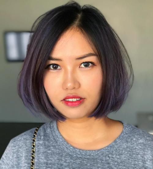 50 Super Cute Looks mit kurzen Frisuren für runde Gesichter  