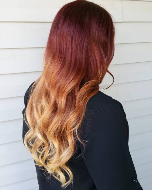 60 besten Ombre Haarfarbe Ideen für blond, braun, rot und schwarz Haar  