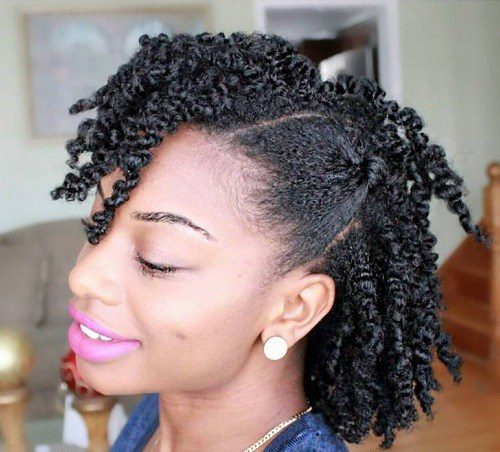 Natürliche Frisuren für afroamerikanische Frauen  