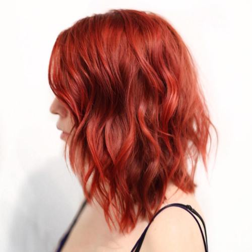 20 helle rote Frisuren, die brutzeln  