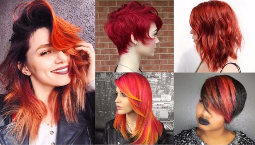 20 helle rote Frisuren, die brutzeln  