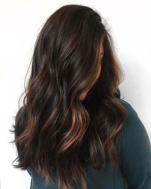 60 schokoladenbraune Haarfarbe Ideen für Brunettes  