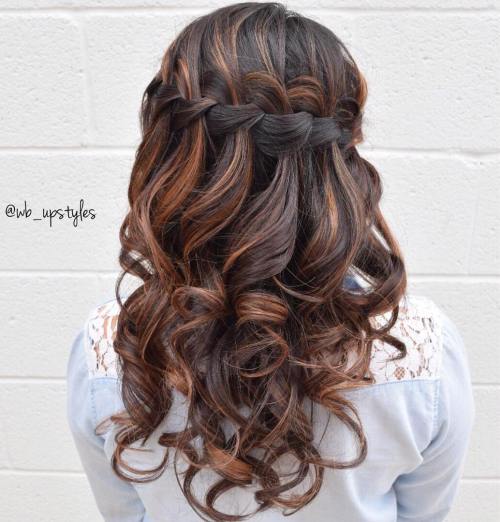 40 fließende Wasserfall Braid Styles  