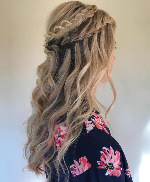 40 fließende Wasserfall Braid Styles  