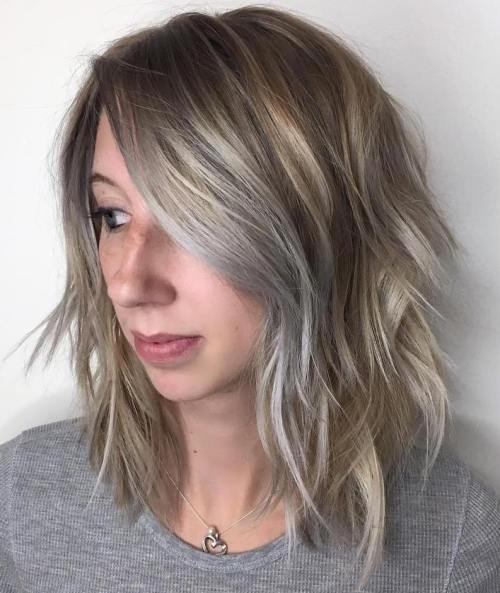 60 Super Chic Frisuren für lange Gesichter, um die Länge zu brechen  