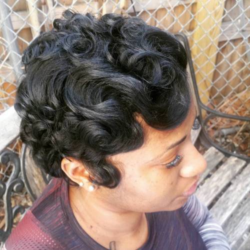 13 Easy Finger Waves Frisuren, die Sie kopieren möchten  