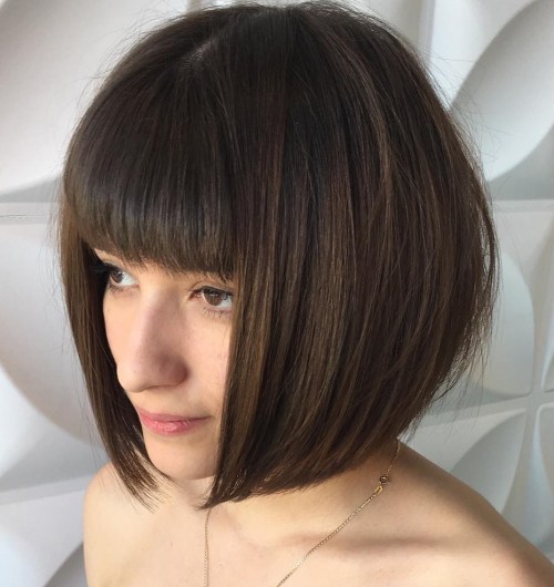 50 elegante kurze Bob Frisuren und Frisuren mit Pony  