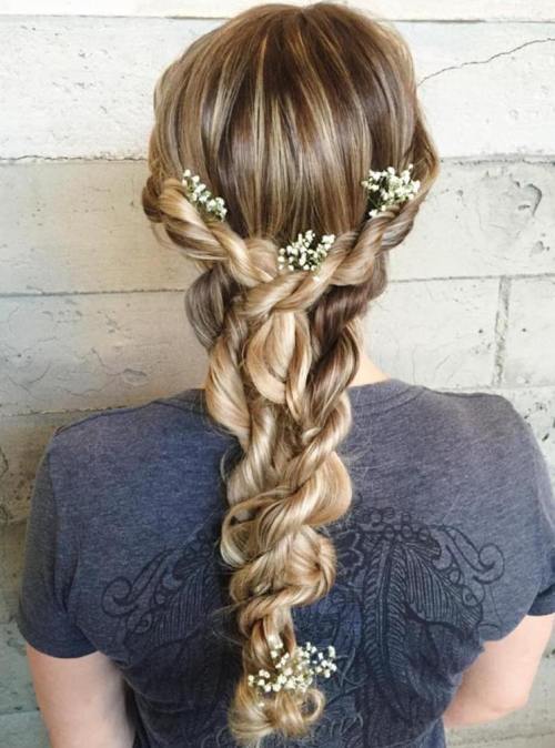 20 inspirierende Ideen für Seil Braid Frisuren  