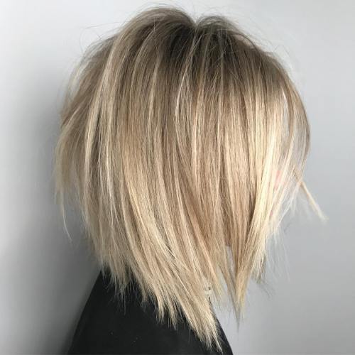 60 schöne und bequeme mittlere Bob Frisuren  