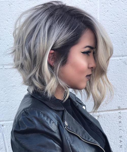 50 Super Cute Looks mit kurzen Frisuren für runde Gesichter  