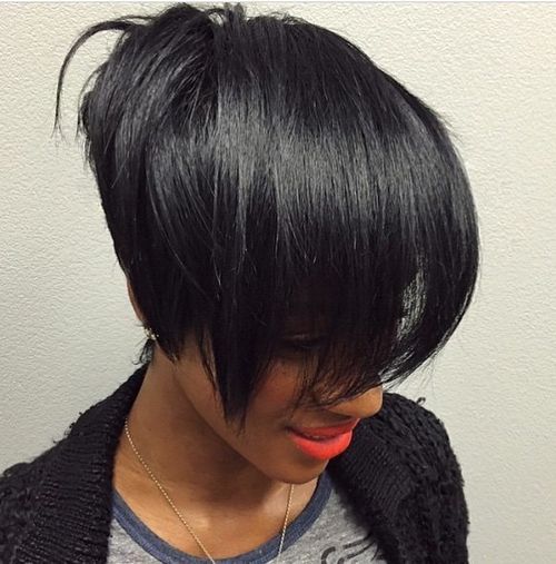 60 Showiest Bob Haarschnitte für schwarze Frauen 