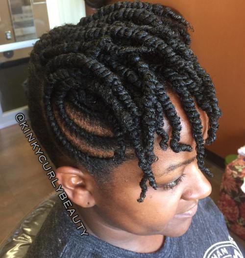 30 Hot Kinky Twists Frisuren zum Ausprobieren 2018  