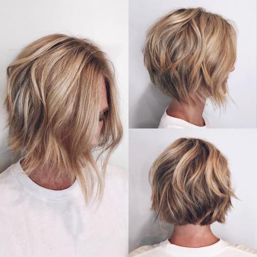 50 Layered Bob Styles: Moderne Frisuren mit Layern für jeden Anlass  