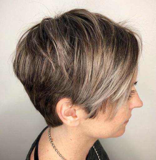 Pixie Haircuts für dickes Haar - 50 Ideen der idealen kurzen Haarschnitte  