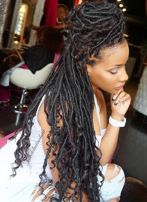 40 fabelhafte Funky Wege Faux Locs abziehen  