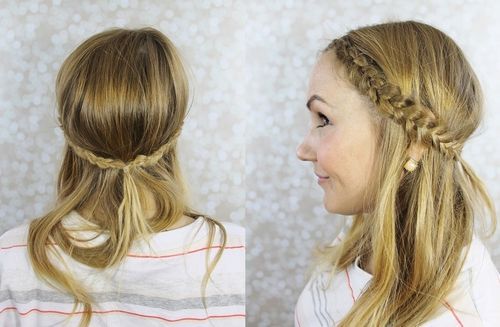 20 trendige Half Braided Frisuren  