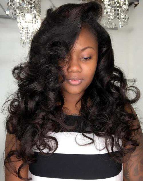 30 Bild-Perfect Black Curly Frisuren  