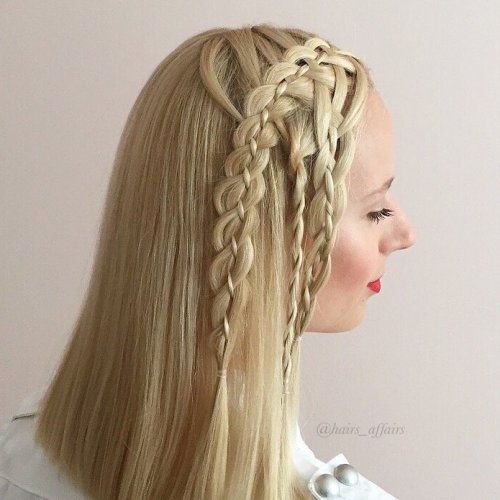 20 Frisuren mit Vier-Strand-Zöpfen, um Sie zu inspirieren  