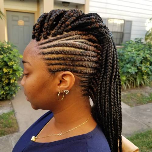 20 Super Hot Cornrow Braid Frisuren  