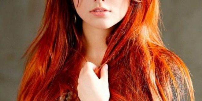 Top 10 feurige rote Ombre Hair Ideen 