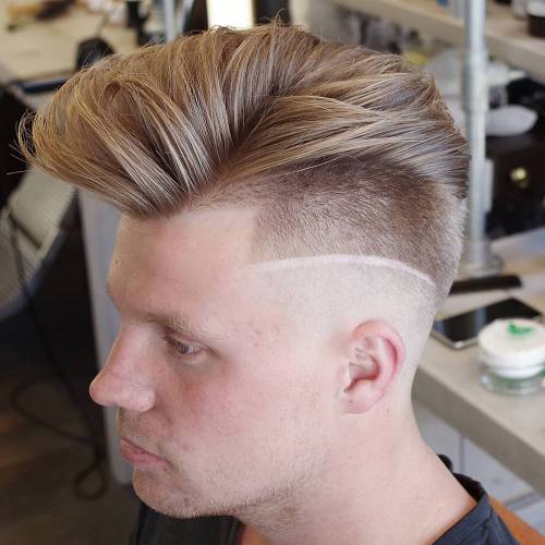 50 Funky Männer Undercut Frisuren und Haarschnitte  