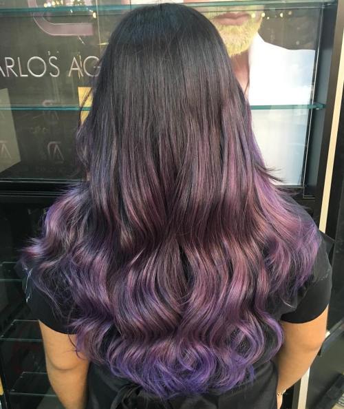 50 coole Ideen von Lavendel Ombre Hair und lila Ombre  