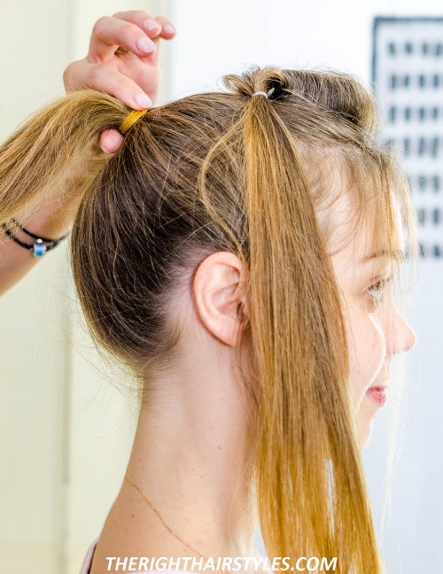 3 schöne Brötchen Frisuren für feines Haar  