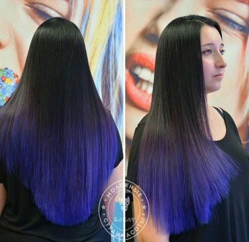 Glatt und Sexy Hair Beauty mit Ombre Glattes Haar  