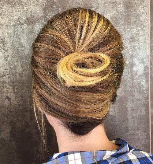 50 stilvolle französische Twist Updos  