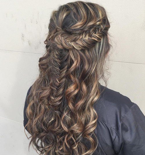 40 Awesome Jazzed Up Fishtail Braid Frisuren  