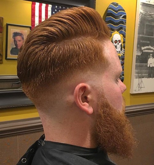 40 Ritzy rasierte Seiten Frisuren und Haarschnitte für Männer 