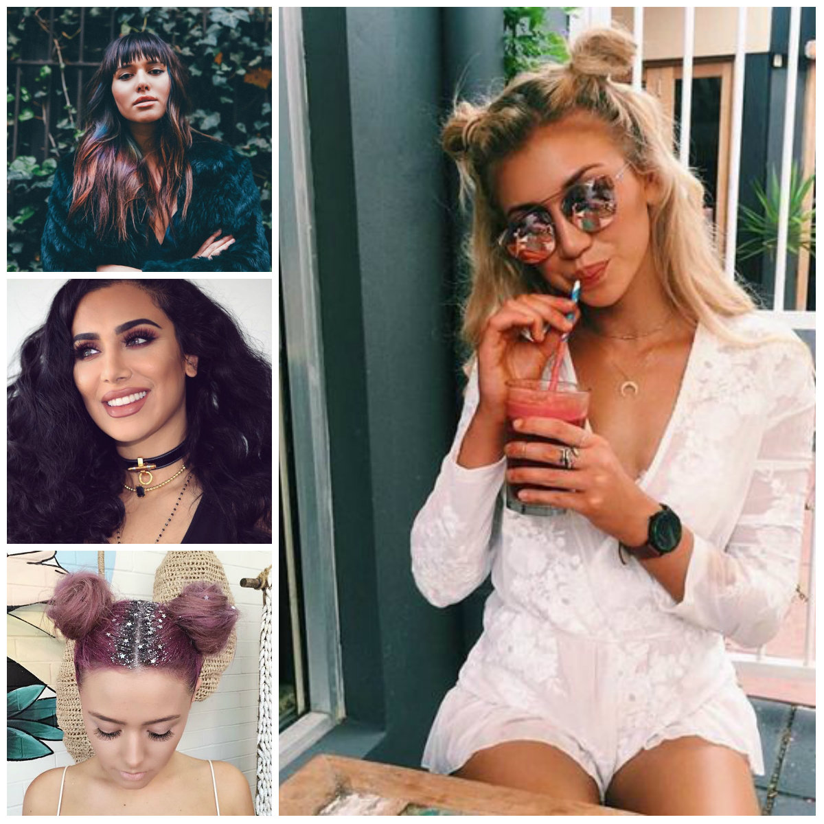 Instagram inspirierte Frisuren  