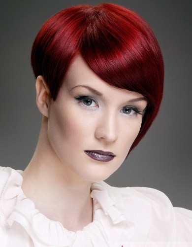 Neu dunkle rote Haarfarbe Trends  
