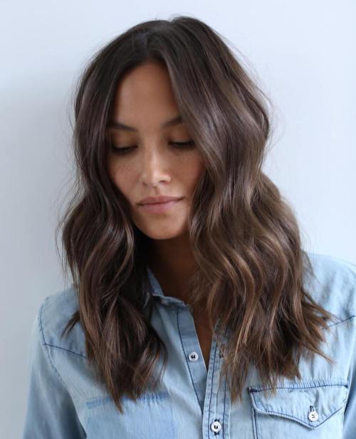 60 schokoladenbraune Haarfarbe Ideen für Brunettes  