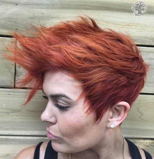 35 kurze Punk Frisuren, um Ihre Fantasie zu rocken  