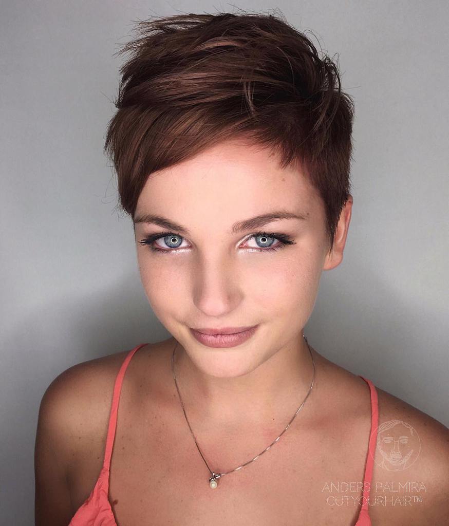 70 Short Shaggy, Stachelige, Edgy Pixie Schnitte und Frisuren  