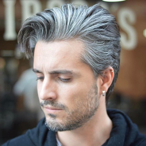 40 Superb Kamm über Frisuren für Männer  