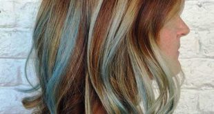 Gimme the Blues: Bold Blue Highlight Hairstyles 