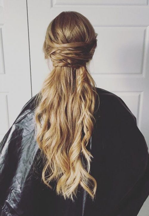 Neu Prom Frisuren Ideen für langes Haar  