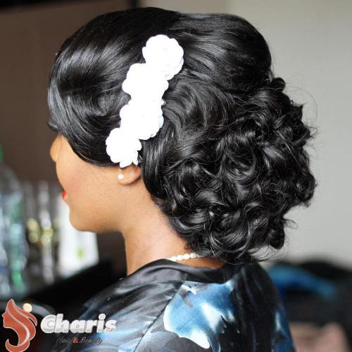 50 Superb Black Hochzeit Frisuren  