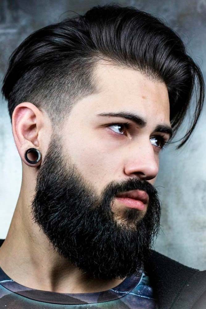 15 Seitenteil Frisur für Männer stilvoll erscheinen  