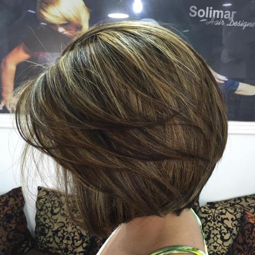 60 schöne und bequeme mittlere Bob Frisuren  