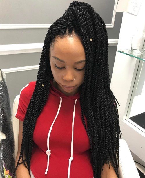 Senegalese Twists – 60 Ways to Turn Heads Quickly 