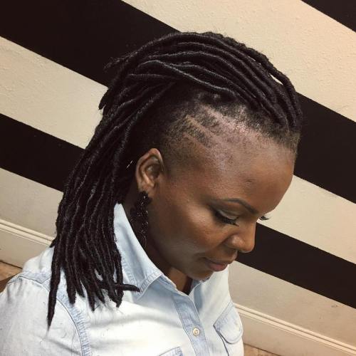 20 süße und kreative Ideen für kurze Faux Locs  