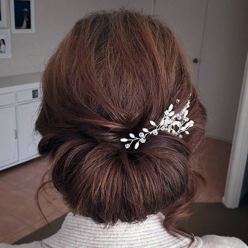 40 Chic Chignon Brötchen, die die Klasse in formelle und Casual Looks bringen  