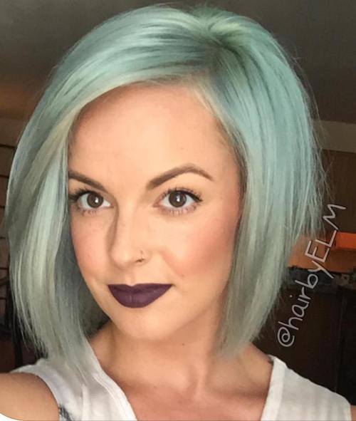 20 Mint Green Frisuren, die total erstaunlich sind  