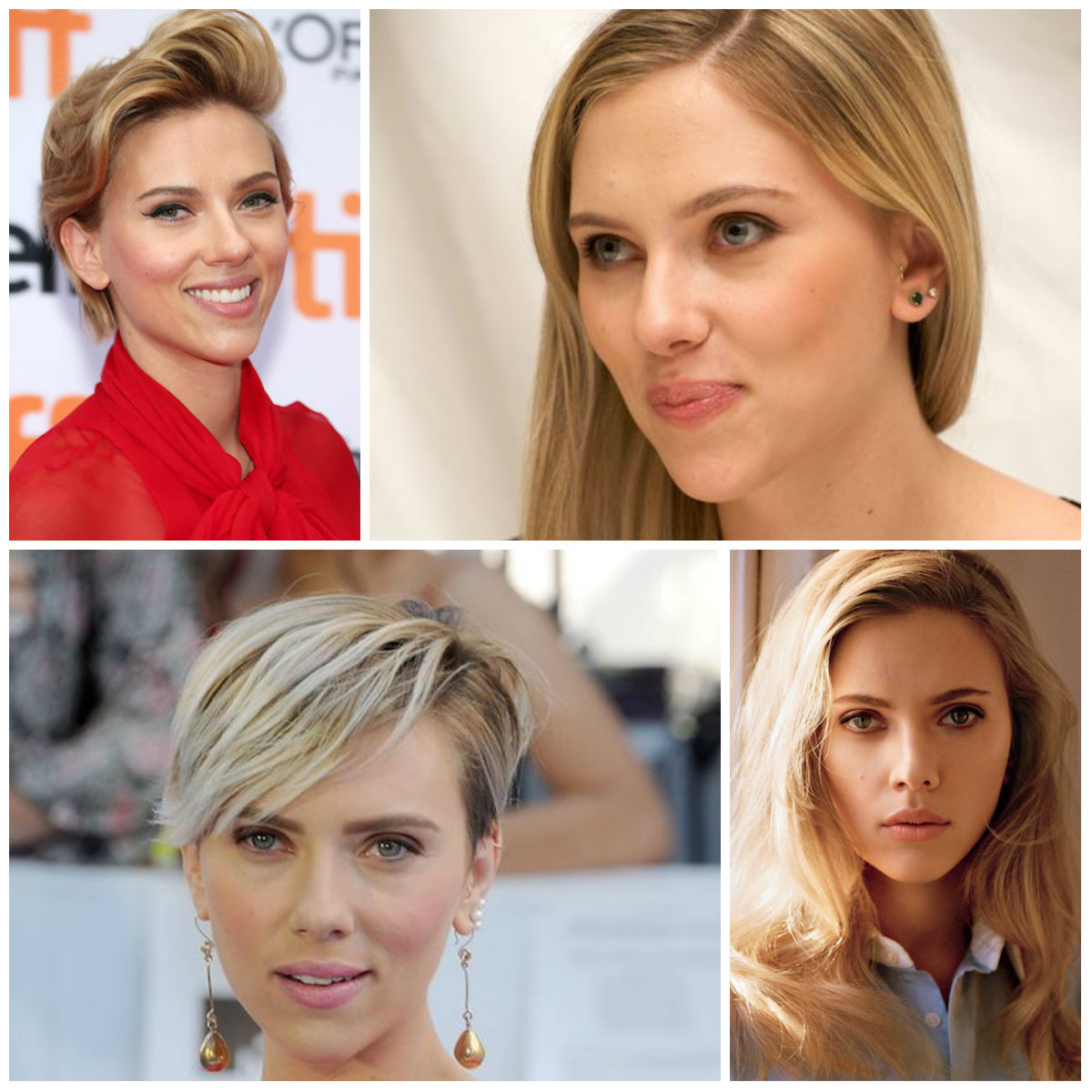 Scarlett Johansson Frisuren für Sie  