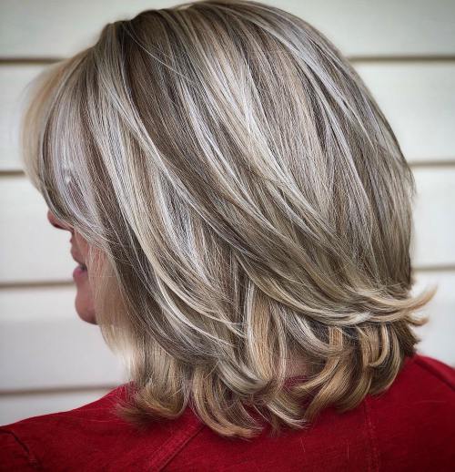 80 besten modernen Haarschnitte und Frisuren für Frauen über 50  